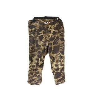 Vintage 80s Columbia‎ Gore-Tex Duck Camo Insulated Hunting Pants Mens Sz Sm RARE